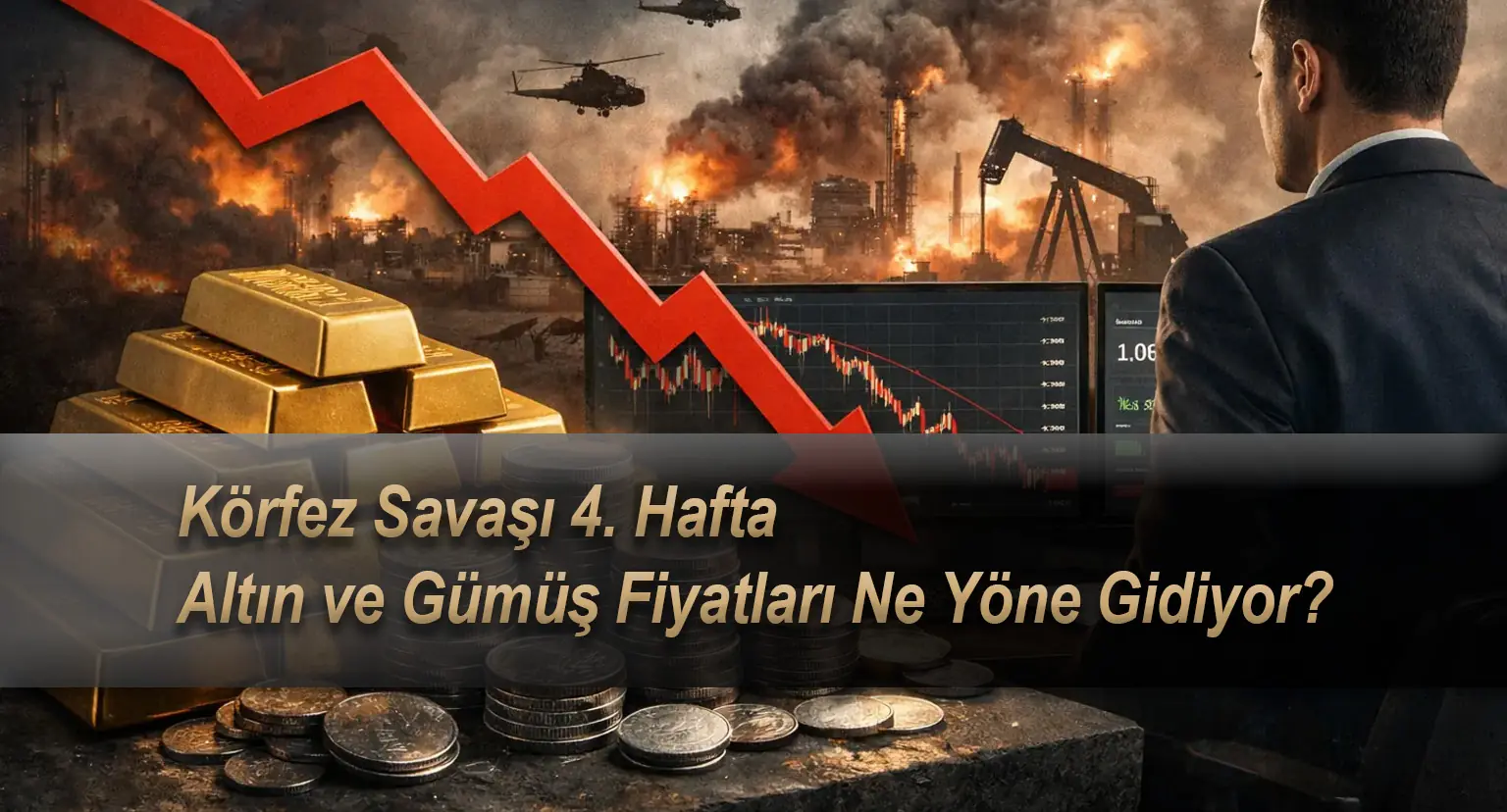 Körfez Savaşı 4. Hafta: Altın ve Gümüş Fiyatları Ne Yöne Gidiyor? (Mart 2026 Analizi)