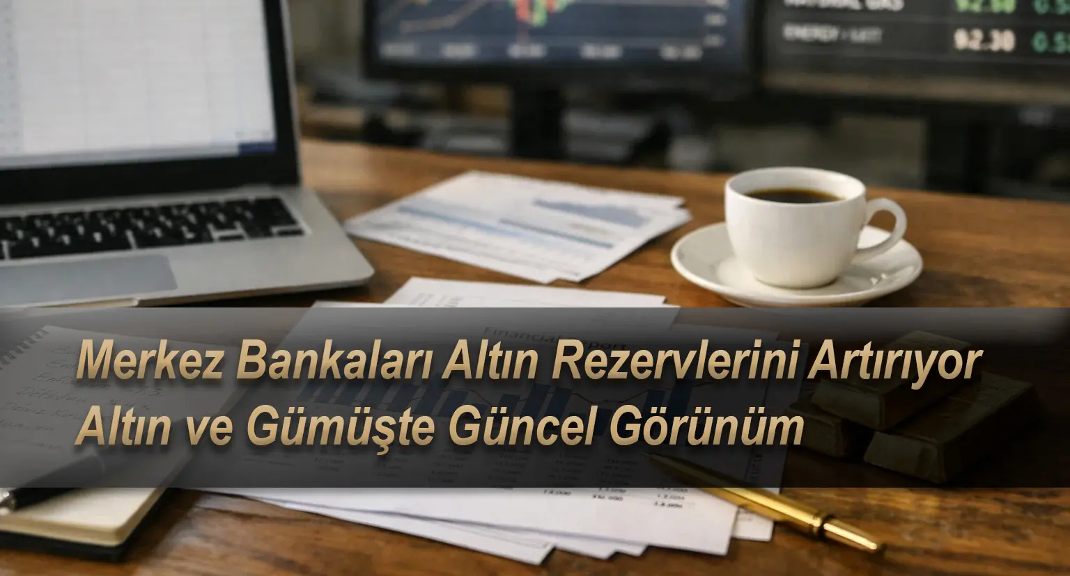 Merkez Bankaları Altın Rezervlerini Artırıyor: Altın ve Gümüşte Güncel Görünüm