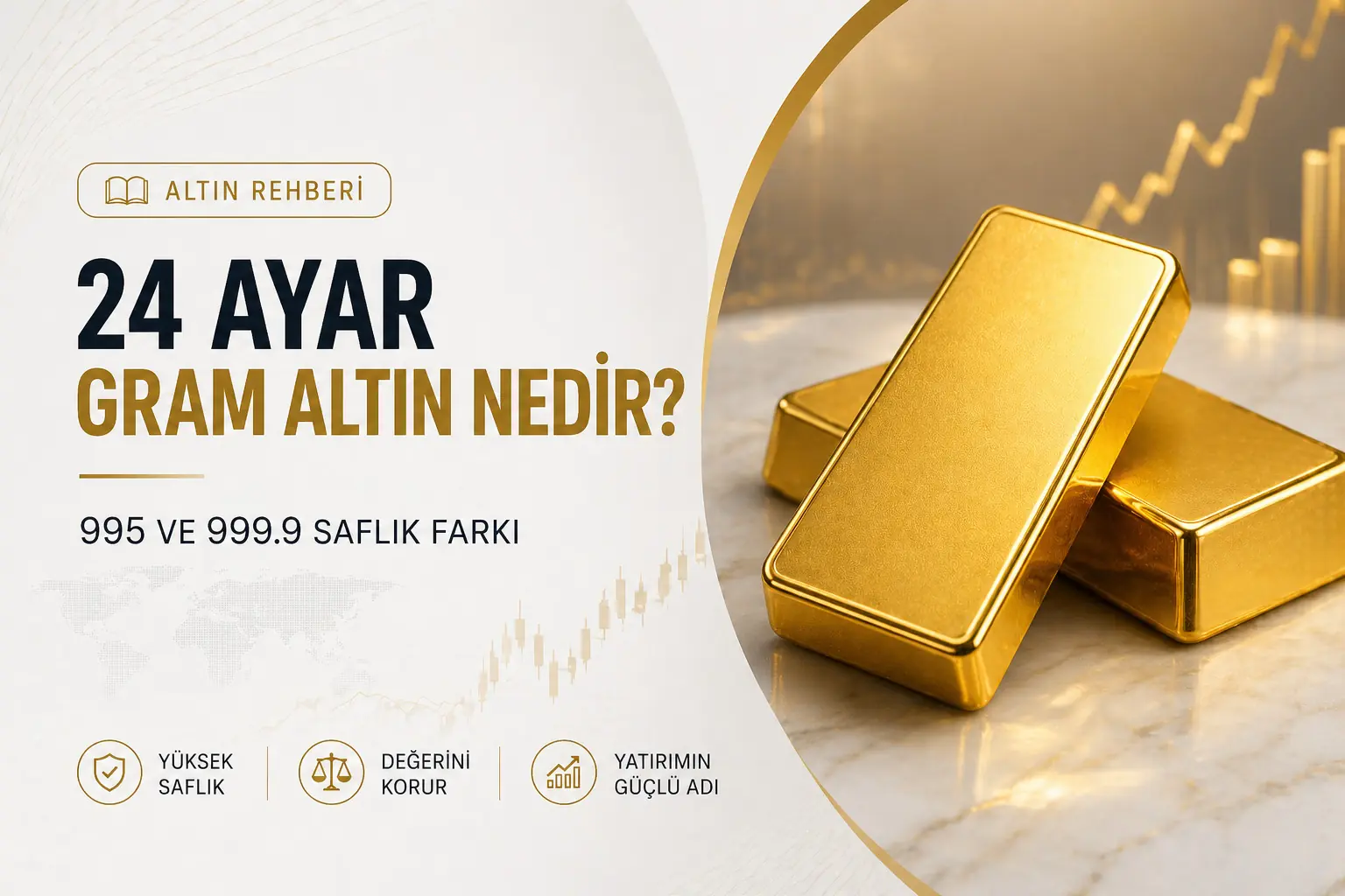 24 Ayar Gram Altın Nedir? 995 ve 999.9 Saflık Farkı