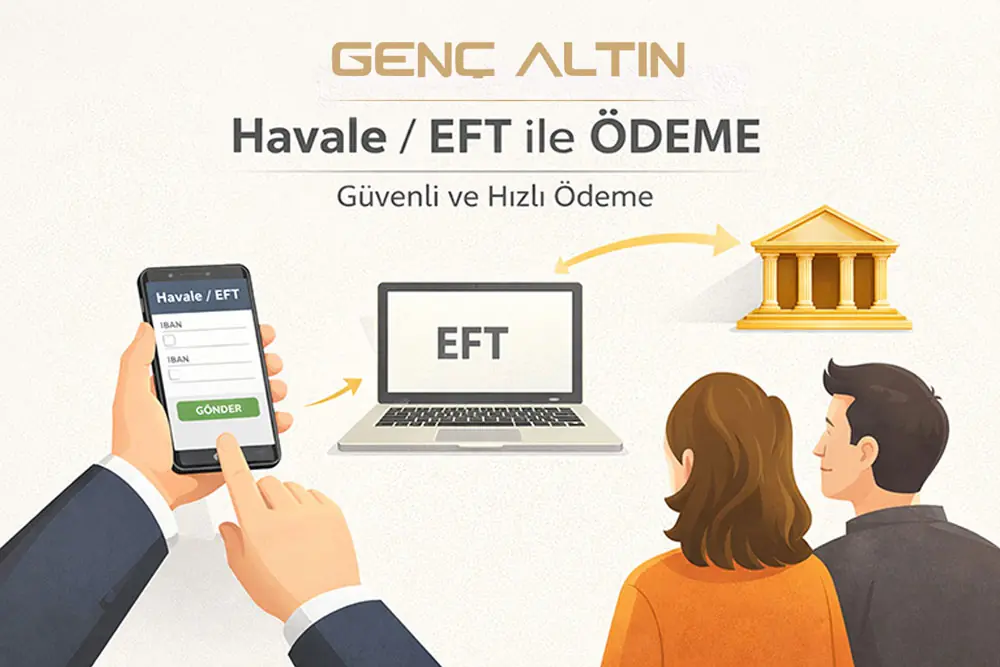havale eft ve sipariş işlem süreci görseli