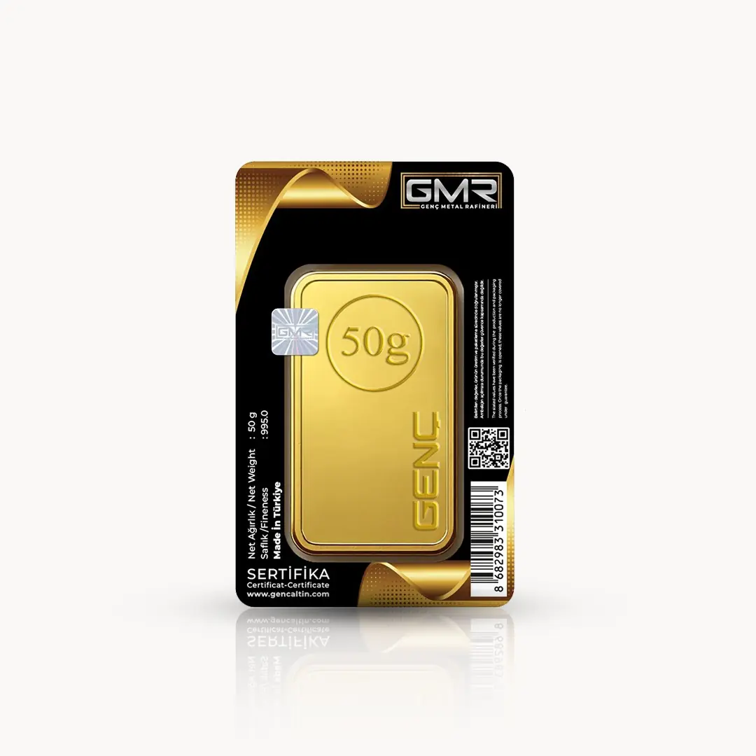 özel ambalajlı 10 gram külçe altın görseli