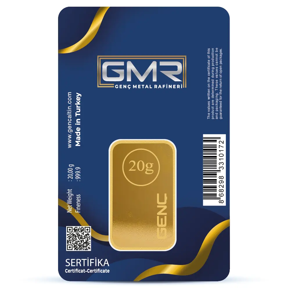 özel ambalajlı 10 gram külçe altın görseli