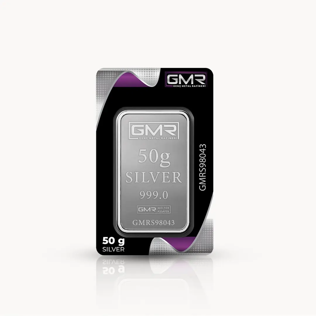 GMR 50 Gram Külçe Gümüş ürün videosu kapak görseli